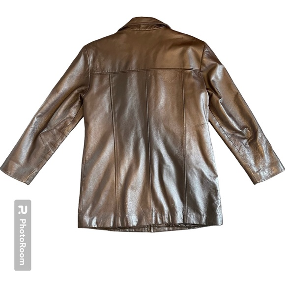 Weather Vane Genuine Leather Jacket - Picture 2 of 5